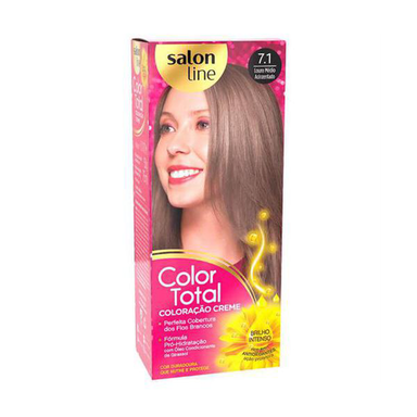 Tintura Color Total 7.1 Louro Madio Acinzentado