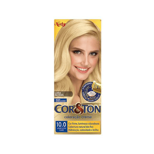 Tintura Coreton - 10.0 Louro Ultra Claro 125G