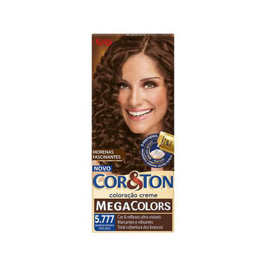 Imagem do produto Tintura Cor&Ton Niely 5.777 Marrom Intenso Profundo Com 1 Unidade