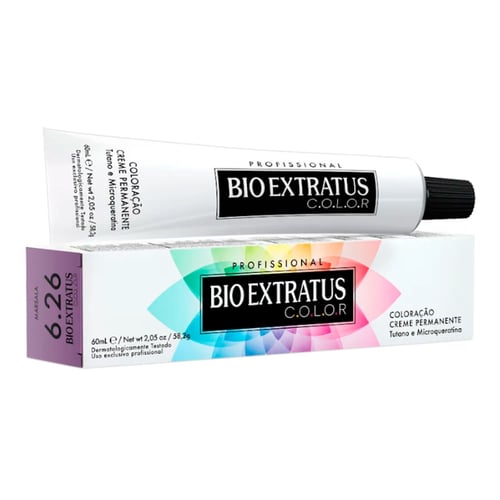 Imagem do produto Tintura Creme Bio Extratus Color Marsala 6.26 60Ml