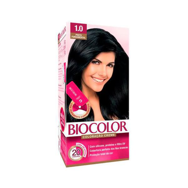 Imagem do produto Tintura Creme Biocolor Preto Fundamental 1.0 Mini Kit