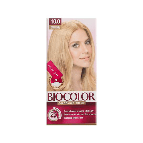 Imagem do produto Tintura Creme Biocolor Super Louro Exuberante 10.0 Mini Kit