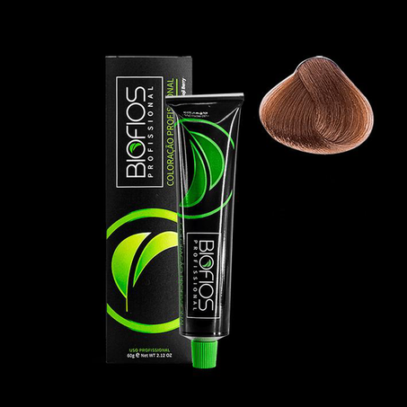 Imagem do produto Tintura De Cabelo 7.73 Louro Médio Marrom Dourado 60G Biofios Profissional