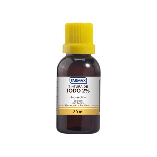 Imagem do produto Tintura De Iodo Farmax 30Ml - Tintura 30Ml