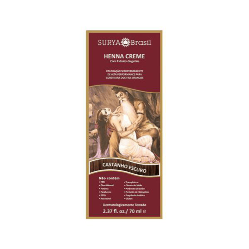 Imagem do produto Tintura Henna - Cast Escuro Creme 70Ml