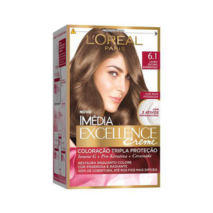 Tintura Imedia - 6.1 Louro Escuro Aciz 47G
