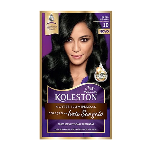 Imagem do produto Tintura Koleston 10 Preto Infinito