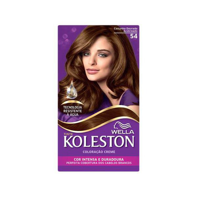 Imagem do produto Tintura Koleston 54 Castanho Dourado Acobreado