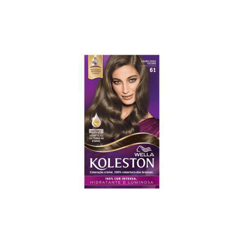 Tintura Koleston - 61 Louro Cinza Escuro 55G