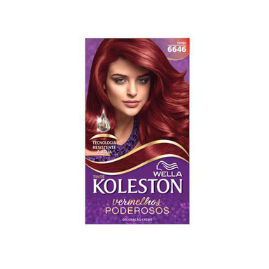 Imagem do produto Tintura Koleston - 6646 Vermelho Cereja 55G