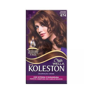 Imagem do produto Tintura - Koleston Kit Creme 674 Chocolate Acobreado