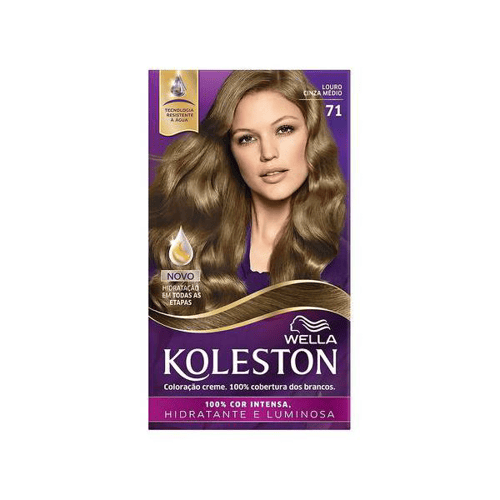 Imagem do produto Tintura Koleston N° 71 Louro Cinza Médio