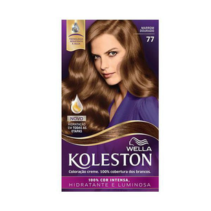 Imagem do produto Tintura - Koleston Novo 77 Marrom Dourado