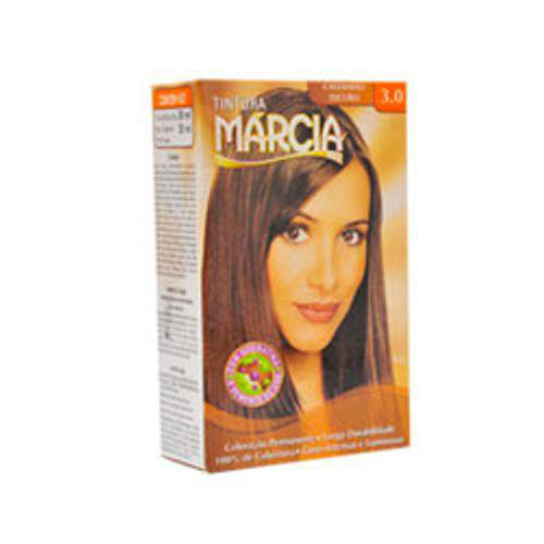 Tintura Marcia - 3.0 Castanho Escuro 30Ml