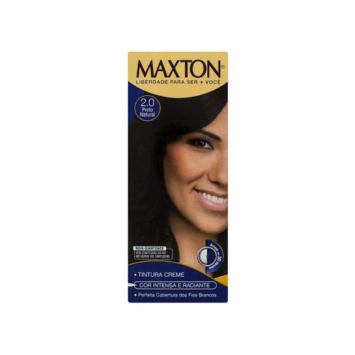 Tintura Maxton - 2.0 Preto Natural 60G