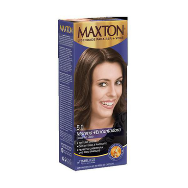 Tintura Maxton - 5.0 Castanho Claro 60G