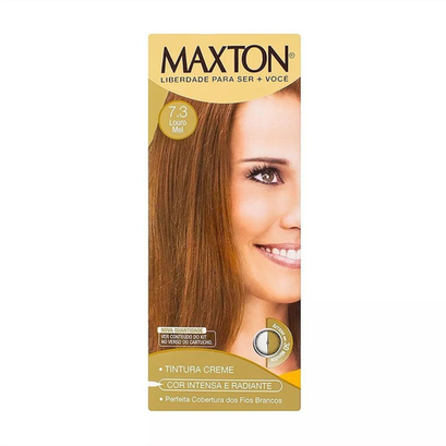 Imagem do produto Tintura Maxton - 7.3 Louro Mel 60G+Ox