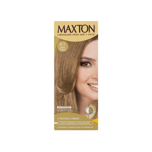 Tintura Maxton - 8.1 Louro Sueco 60G+Ox