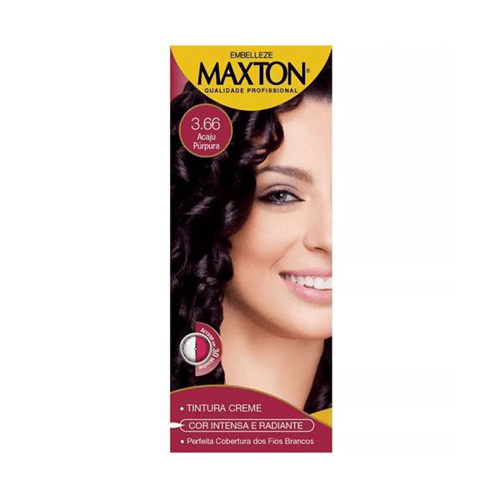 Tintura Maxton - Kit 3.66 Acaju