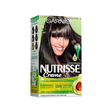 Imagem do produto Tintura Nutrisse - 30 Castanho Escuro Graf