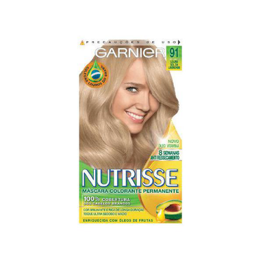 Imagem do produto Tintura - Nutrisse Kit Creme 91 Camomila Louro Muito Claro Acinzentado