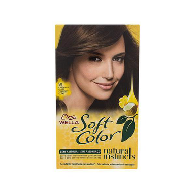 Imagem do produto Tintura Soft Color Sem Amônia Castanho Claro 50 Kit