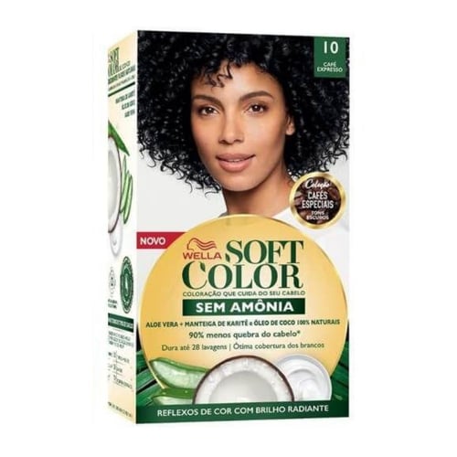 Imagem do produto Tintura Wella Soft Color 10 Café Expresso Com 1 Unidade