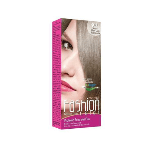 Imagem do produto Tintura Yama Fashion Color Na 9.1 Louro Muito Claro Acinzentado
