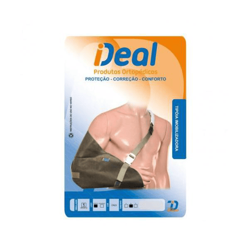 Tipoia - Imobilizadora Ideal Lado Direito Tamanho M Cor Cinza