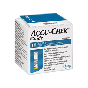 Imagem do produto Tiras Accuchek Guide 10 Unidades