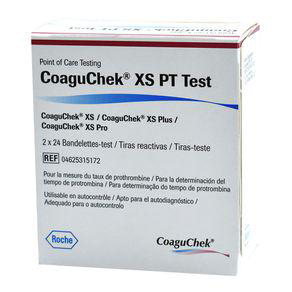 Imagem do produto Tiras Coaguchek Xs Pt 48 Unidades
