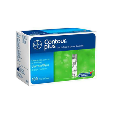 Imagem do produto Tiras Contour Plus 100 Unidades Bayer