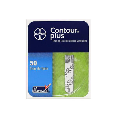Imagem do produto Tiras Contour Plus 50 Unidades Bayer