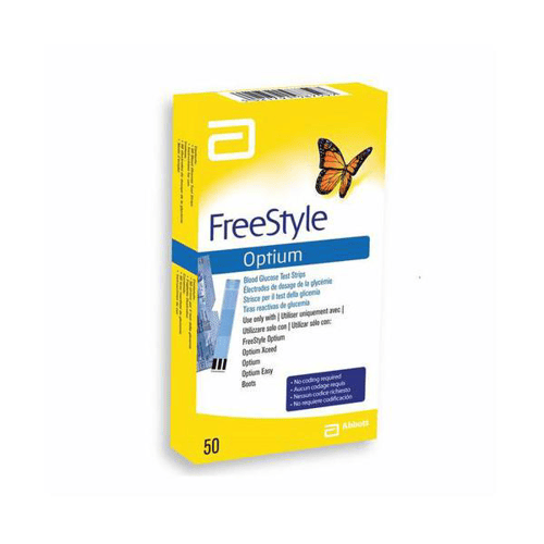 Imagem do produto Tiras Freestyle Optium Glicose C 50