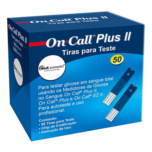 Tiras On Call Plus Ii 50 Unidades