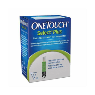 Tiras Reagentes Onetouch Select Plus 10 Unidades