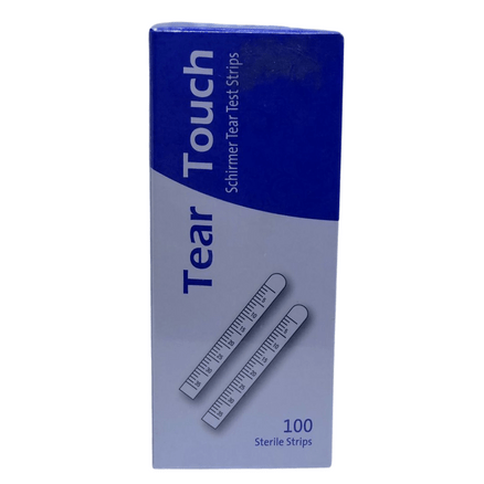 Tiras Para Teste De Schirmer Tear Touch 100 Unidades