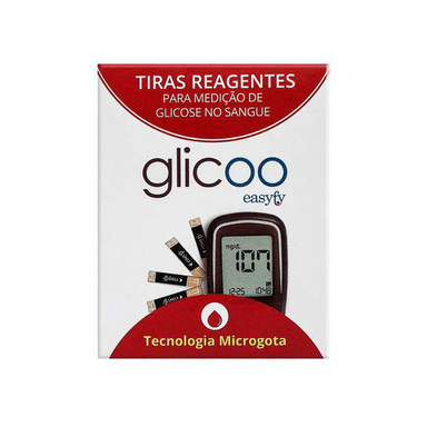 Tiras Reagentes Glicoo Com 25 Unidades