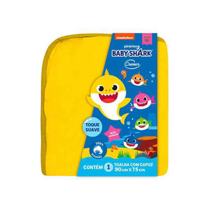 Imagem do produto Toalha De Banho Com Capuz Cremer Baby Shark 1 Unidade