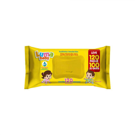 Imagem do produto Toalha Umed Luma Baby Com 120