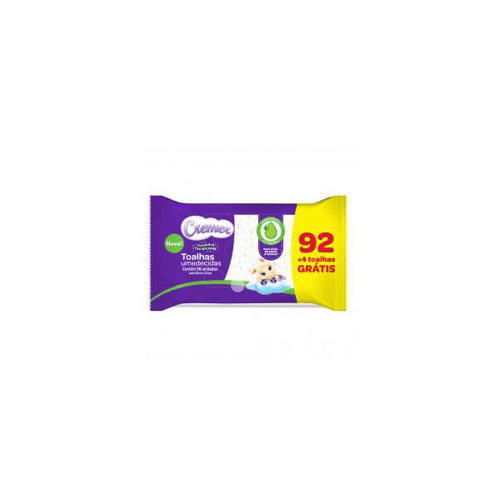 Imagem do produto Toalha Umedecida Cremer Aloe Vera Com 100 Toalhinhas