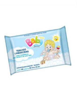 Imagem do produto Toalhas Umedecidas Baby Menino Toalhas Umedecidas Baby Menino Com 50 Unidades