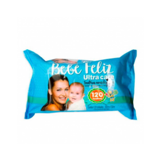 Imagem do produto Toalhas Umedecidas Bebe Feliz Com 120