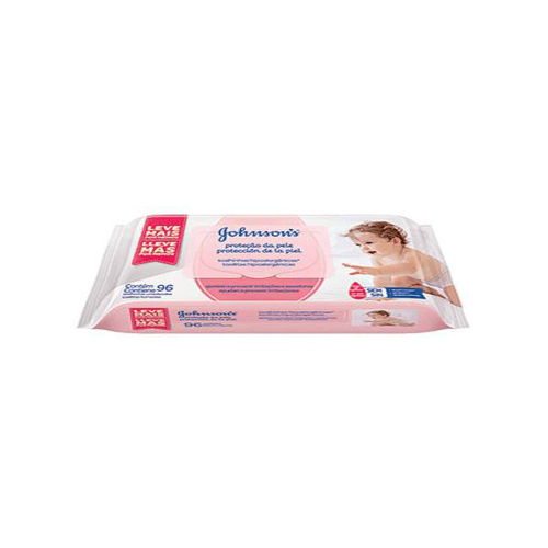 Imagem do produto Toalhas Umedecidas - Johnson's Baby Extra Cuidado 96 Unidades