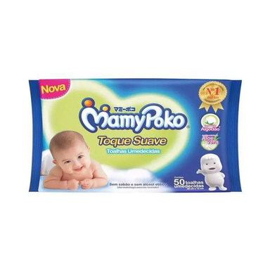Toalhas Umedecidas Mamypoko 50