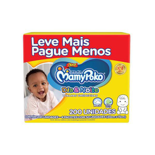 Imagem do produto Toalhas Umedecidas Mamypoko Dia E Noite 200 Unidades