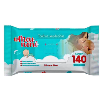 Imagem do produto Toalhas Umedecidas Meu Nenê Com 140 Toalhinhas