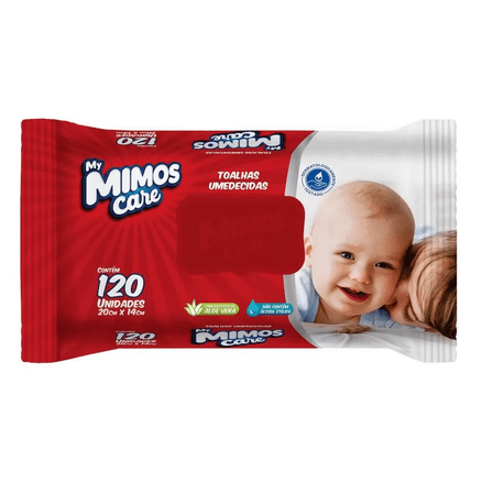 Imagem do produto Toalhas Umedecidas My Mimos Care 120Uni
