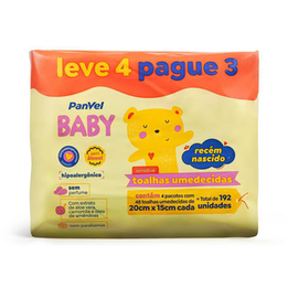 Imagem do produto Toalhas Umedecidas Rescém Nascido Panvel Baby Panvel Farmácias