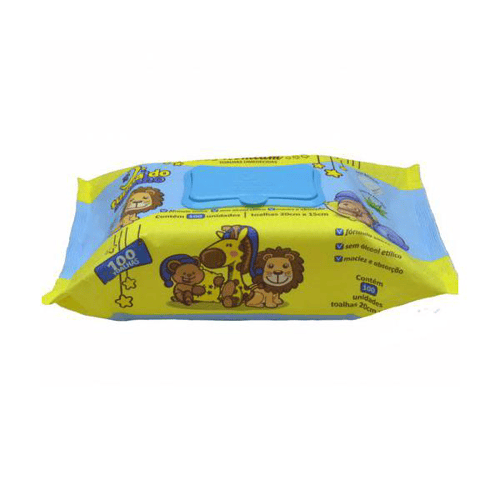 Imagem do produto Toalhas Umedecidas Turma Do Soninho Premium C/100 Un